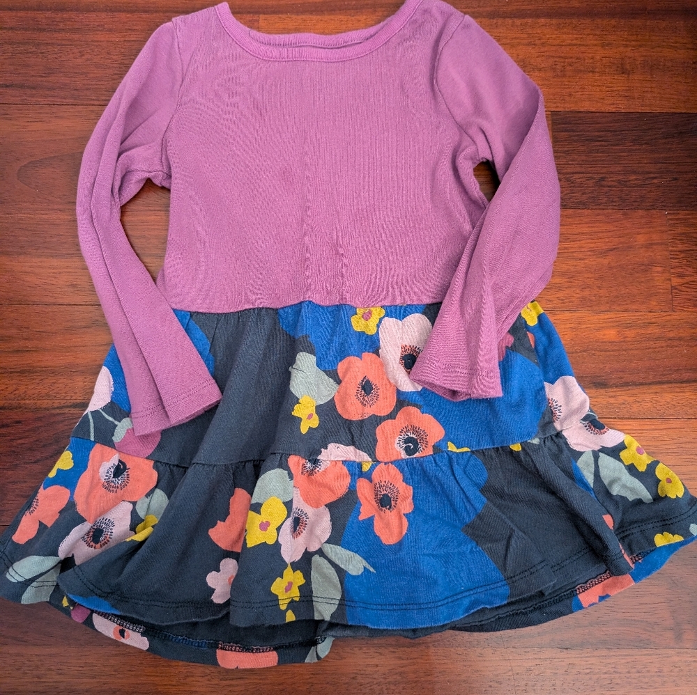 Tea Collection Purple Toddler Dress